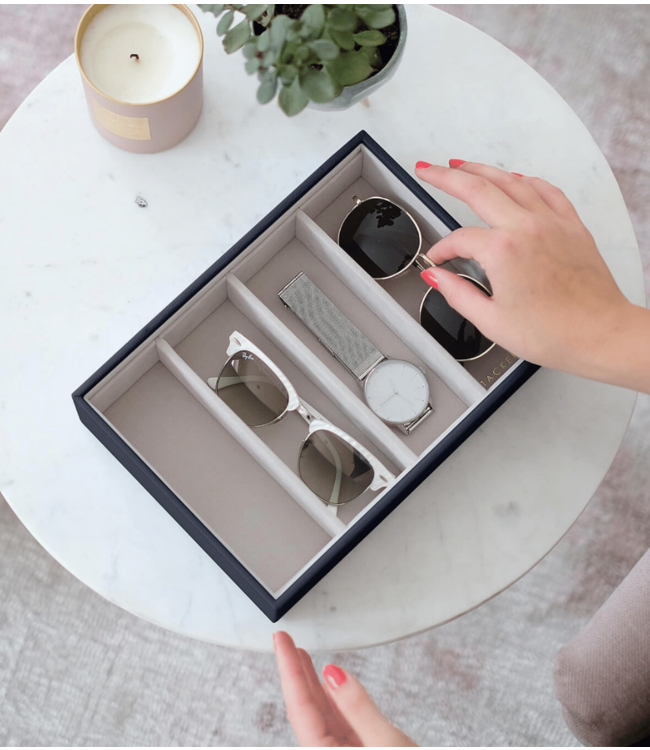 Classic Eyewear / Navy Blue & Grey