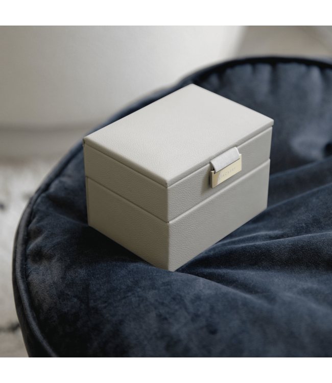 Micro 2-Set / Oatmeal & Grey Velvet