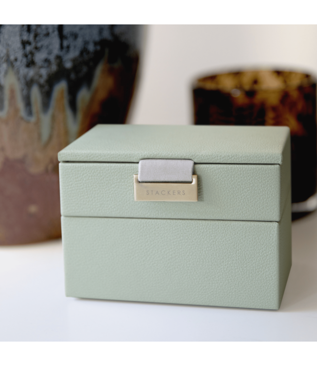 Micro 2-Set / Sage Green & Grey Velvet