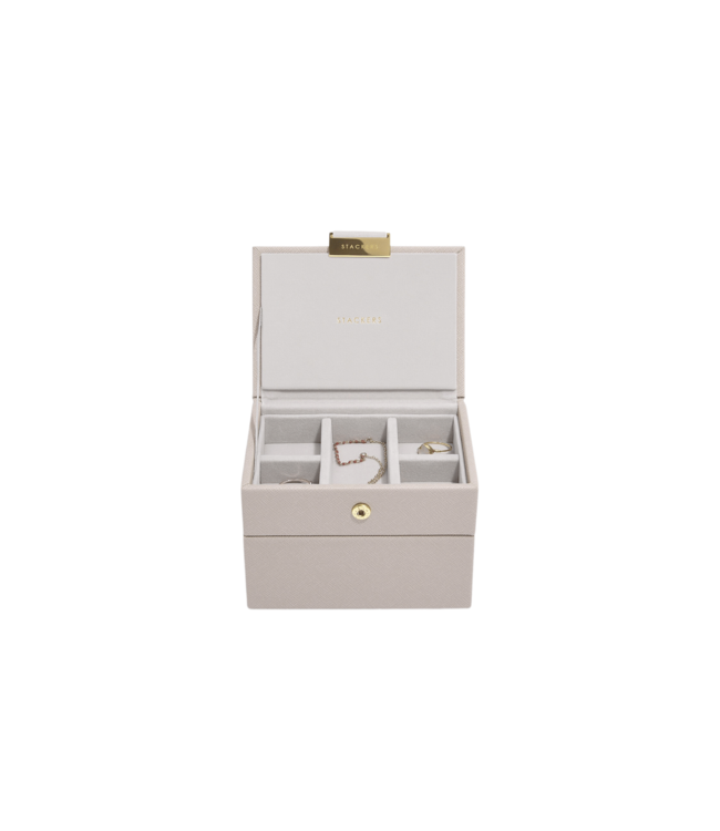 Micro 2-Set / Taupe & Grey Velvet