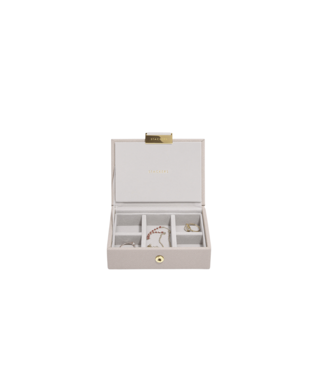 Micro 2-Set / Taupe & Grey Velvet