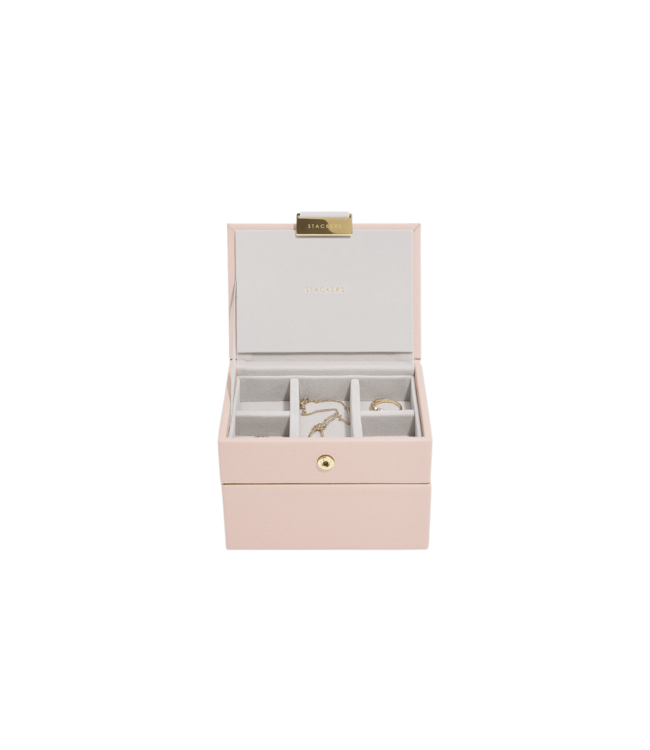 Micro 2-Set / Blush Pink & Grey Velvet