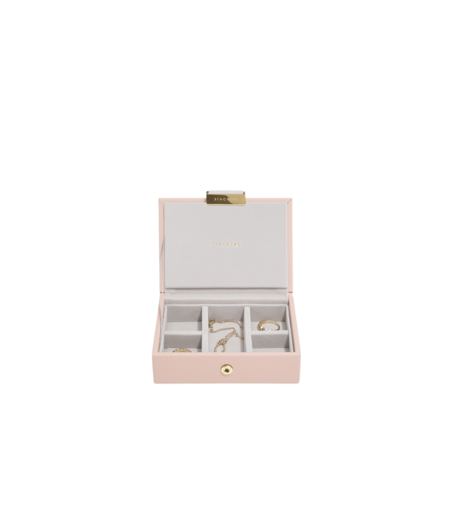 Micro 2-Set / Blush Pink & Grey Velvet