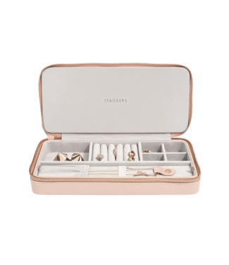 STACKERS Sleek Travel Box / Blush Pink