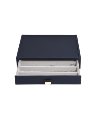 STACKERS Classic Drawer Necklace Navy