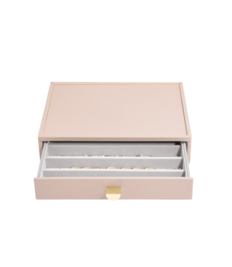 STACKERS Classic Drawer Necklace / Blush Pink