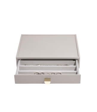 STACKERS Classic Drawer Necklace / Taupe