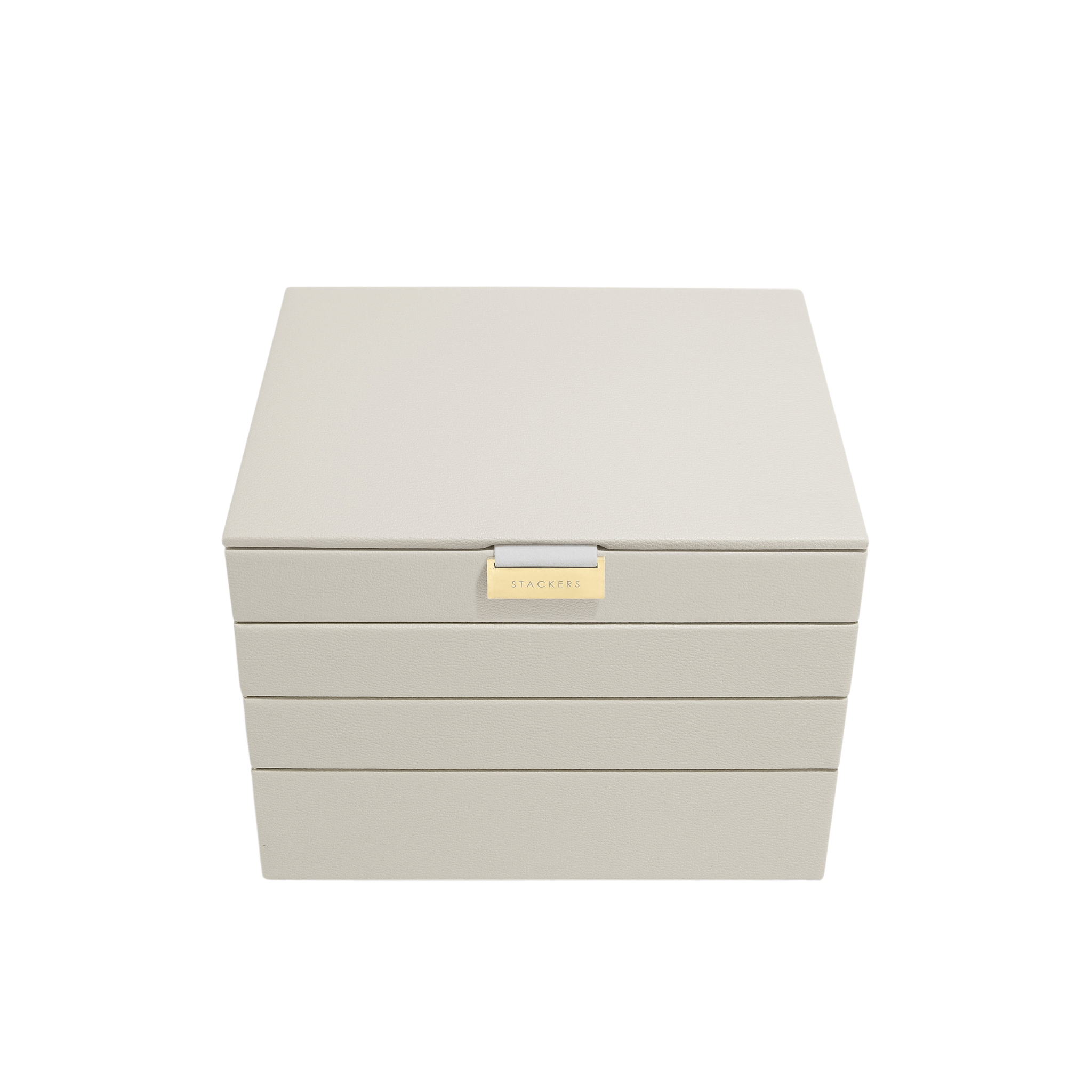 STACKERS Classic Jewelry Box 4-Set in Oatmeal