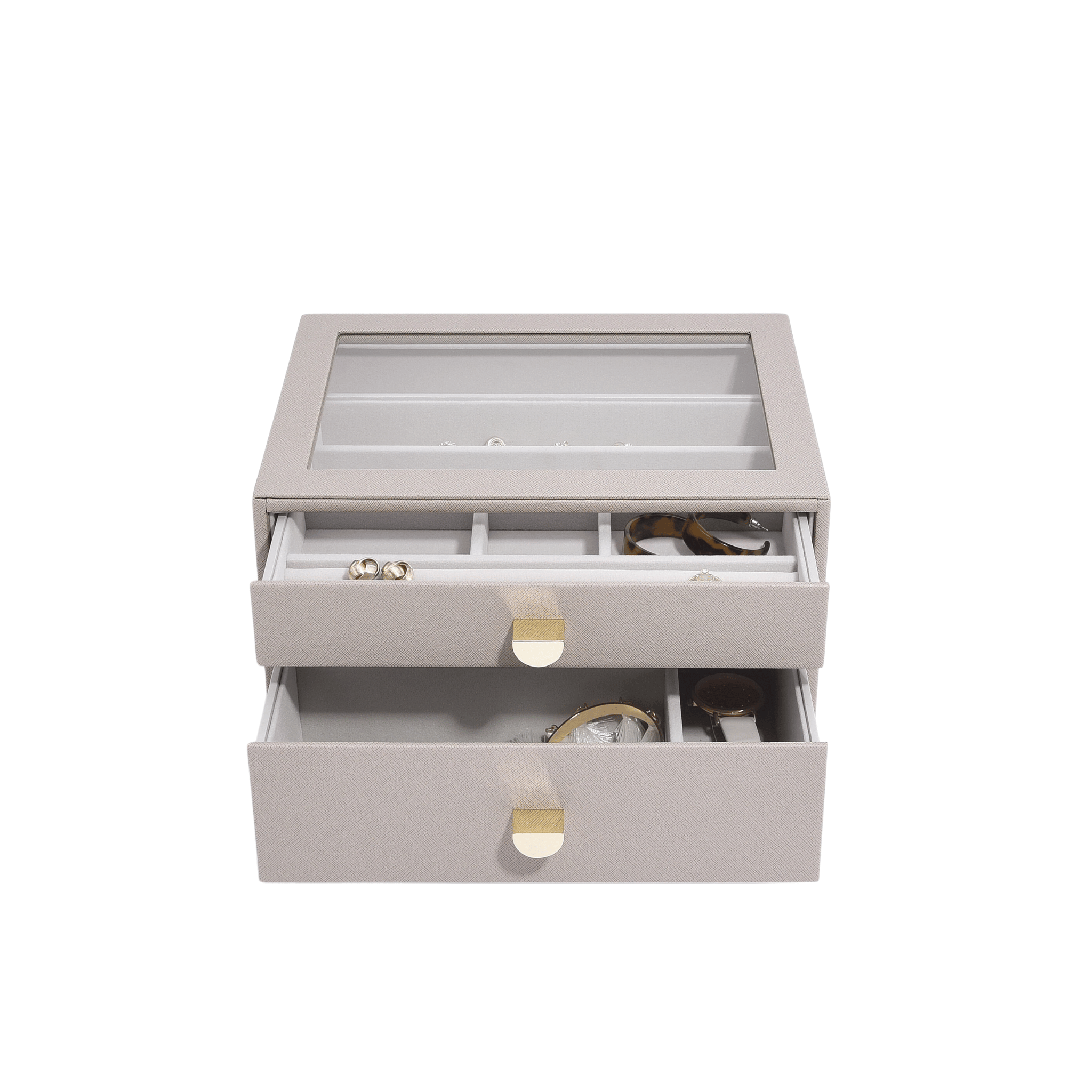 STACKERS Classic Drawer 2-Set / Taupe - STACKERS BOX