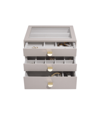 STACKERS Classic "Drawer" 3-Set / Taupe