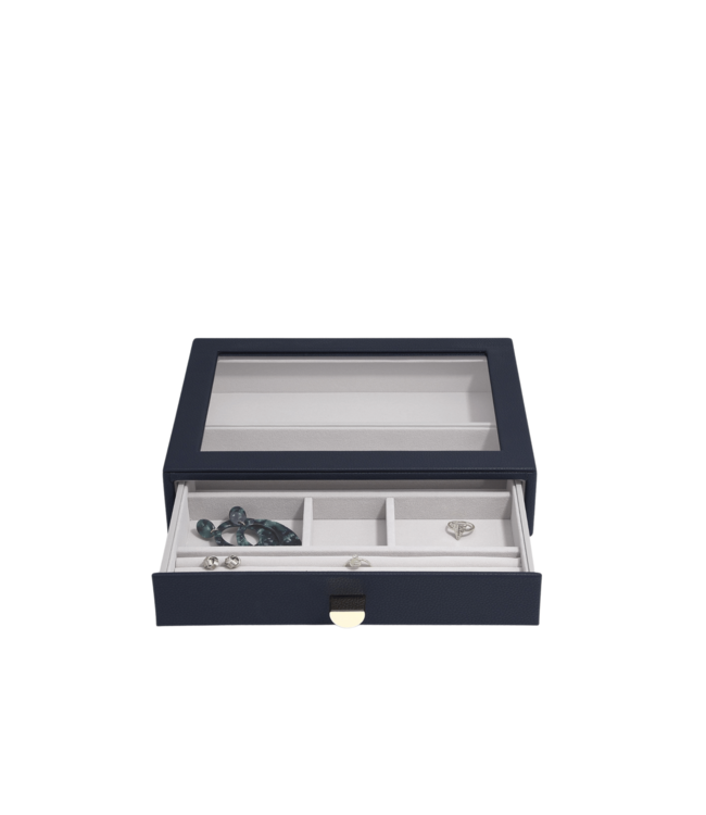 Classic Drawer 2-Set / Navy Blue & Grey
