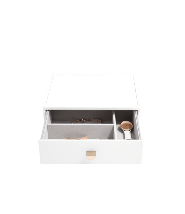Classic Drawer 2-Set / Pebble White & Grey