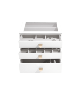 STACKERS Classic "Drawer" 3-Set / White
