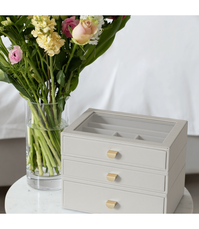 Classic Drawer 3-Set / Oatmeal & Grey