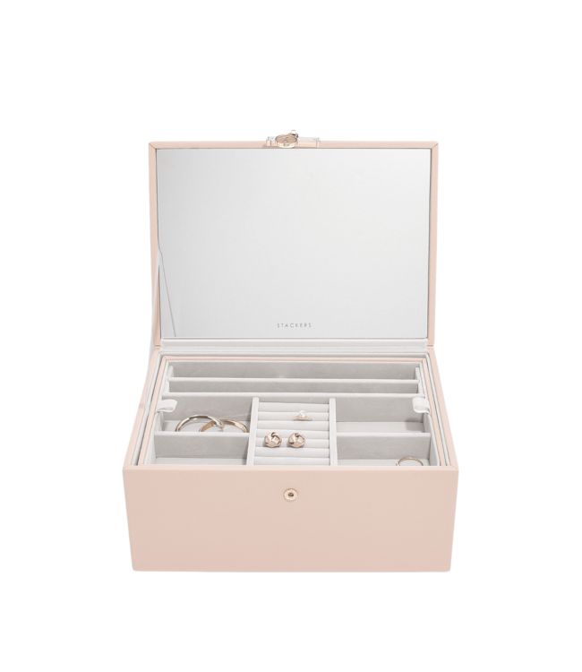 Classic "Luxury" Jwellery Box / Blush Pink