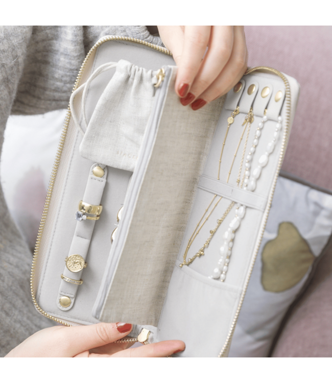 Flip Travel Etui / Oatmeal & Linen