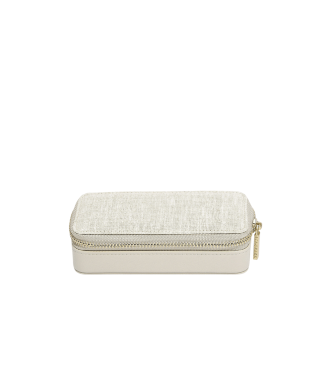 Classic Travel Box - Linen & Oatmeal