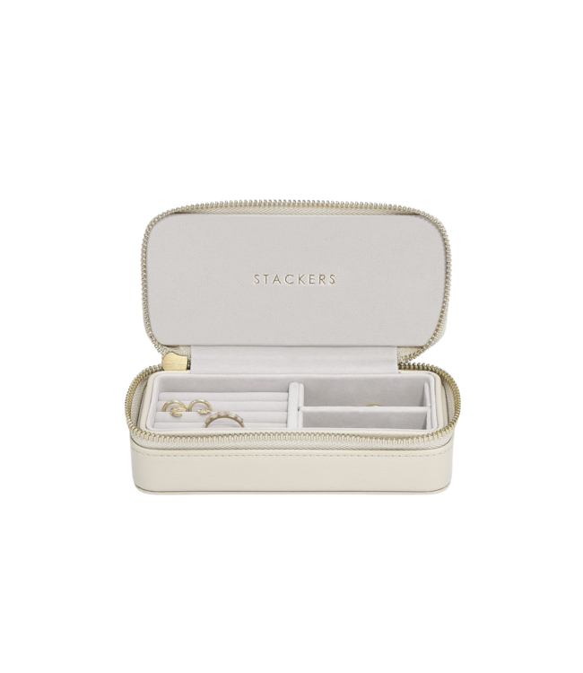 Classic Travel Box - Linen & Oatmeal