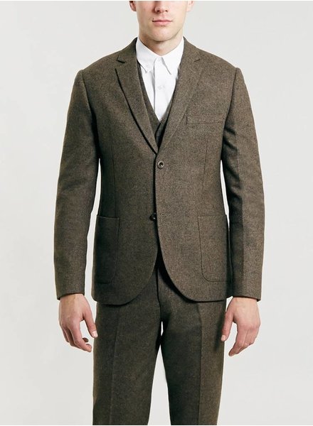 Brown heritage blazer