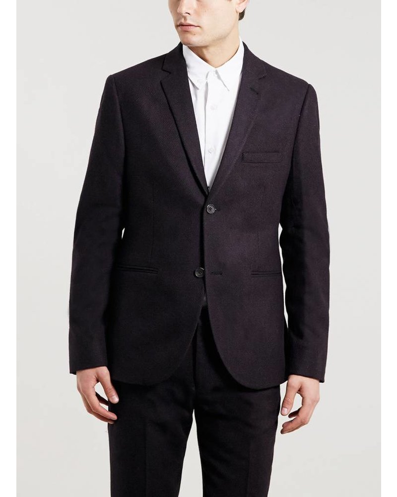 Burgundy blazer