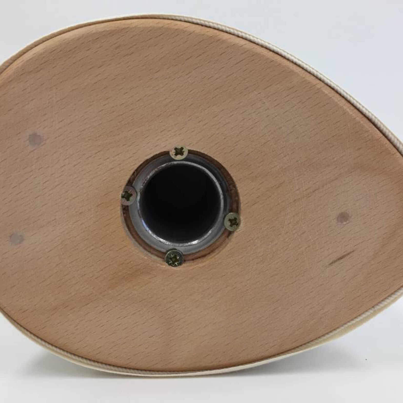 Linnen pruikenbol, beige (alleen te bestellen in combinatie met een vakles)