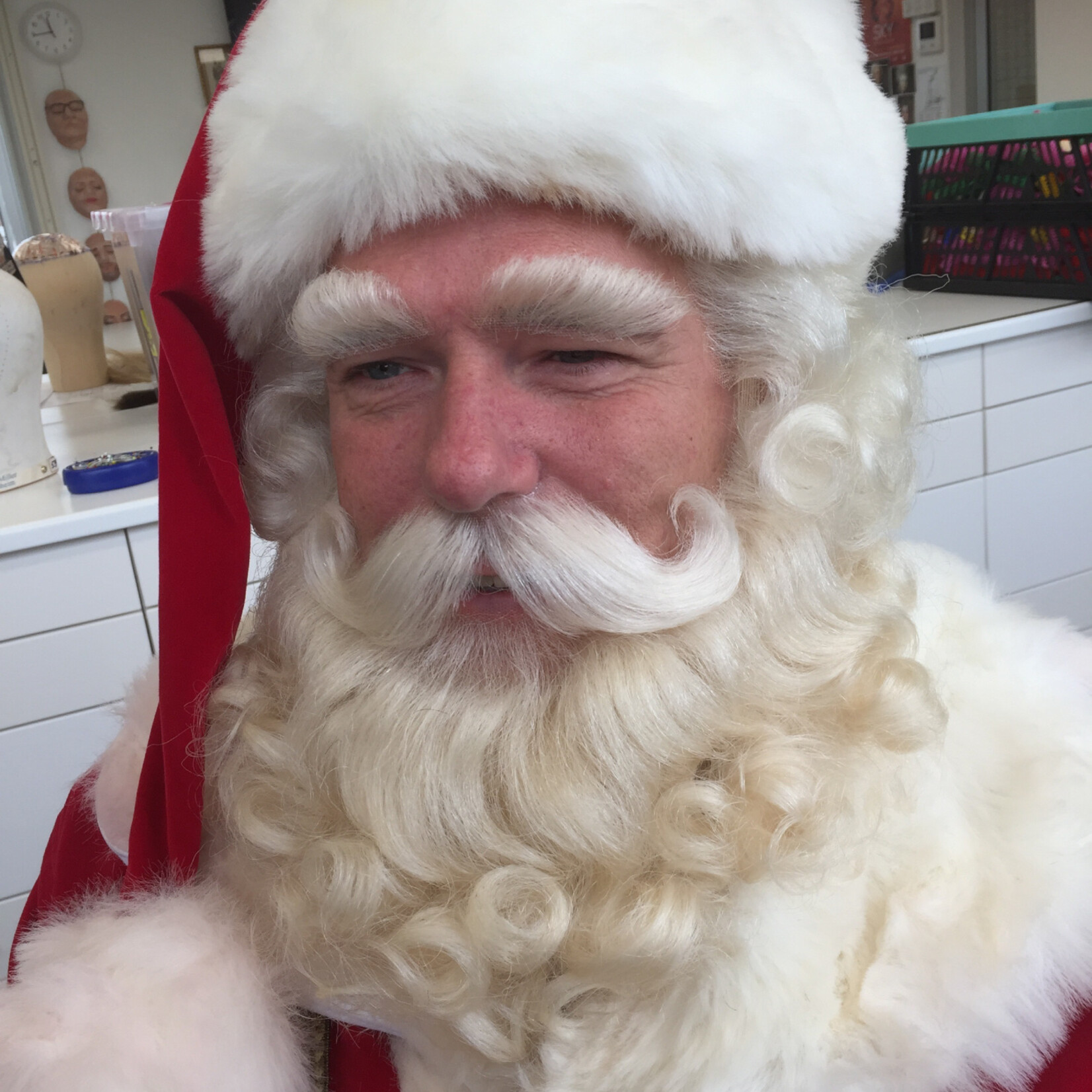 Yakset opkappen naar Kerstman