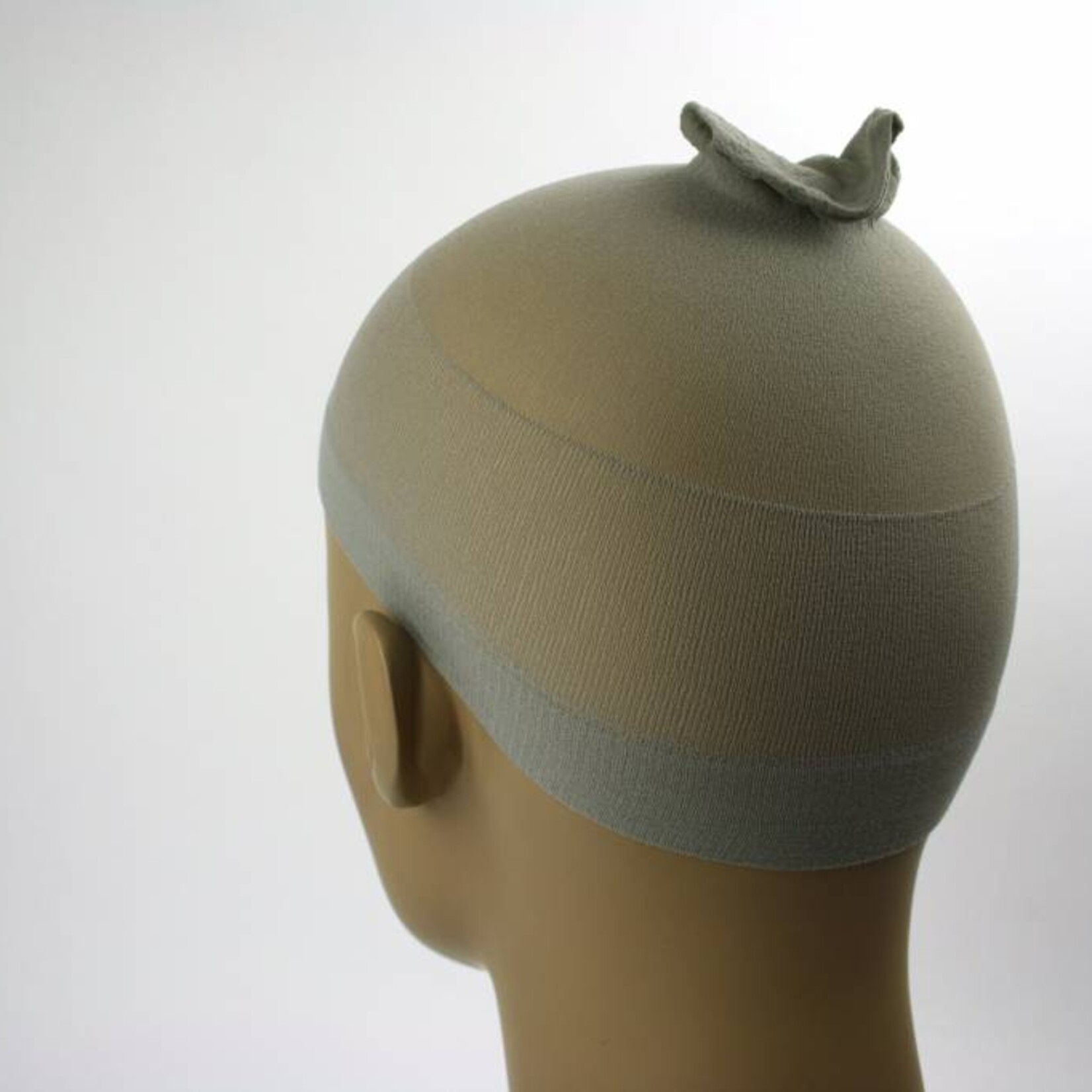 Wig cap grijs (per stuk)