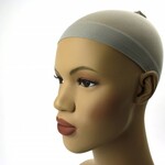 Wig cap grijs (per stuk)