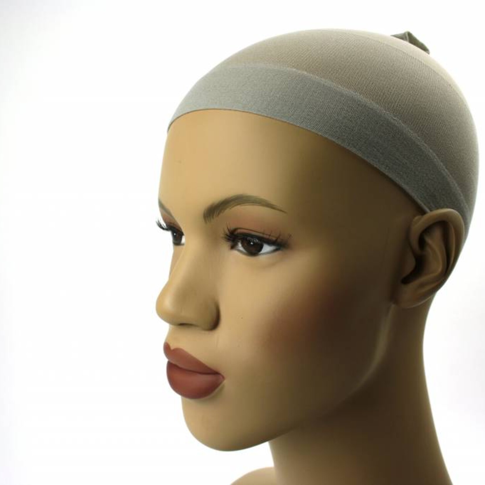 Wig cap grijs (per stuk)