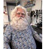 Eigen atelier Kerstman snor (handgeknoopt)