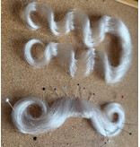 Eigen atelier Kerstman snor (handgeknoopt)