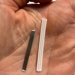 Baleinen staal en kunstof per stuk