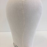 Linnen pruikenbol, beige (alleen te bestellen in combinatie met een vakles)