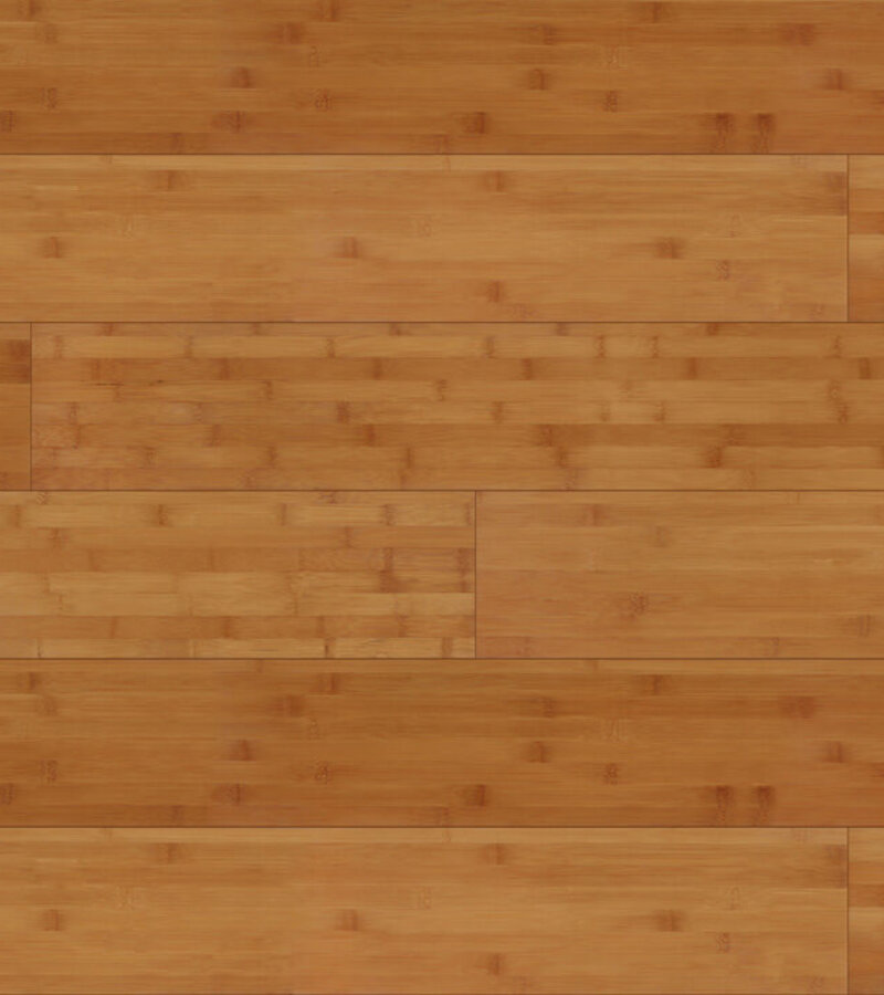 Bamboevloeren Bamboe Multiplank medium caramel plain pressed lak
