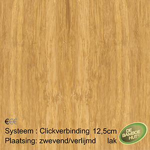 Topbamboo naturel DT transparant gelakt