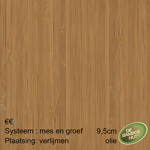 Bamboevloeren Bamboe Supreme caramel SP geolied