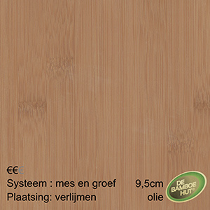 Bamboevloeren Bamboe Supreme caramel PP geolied