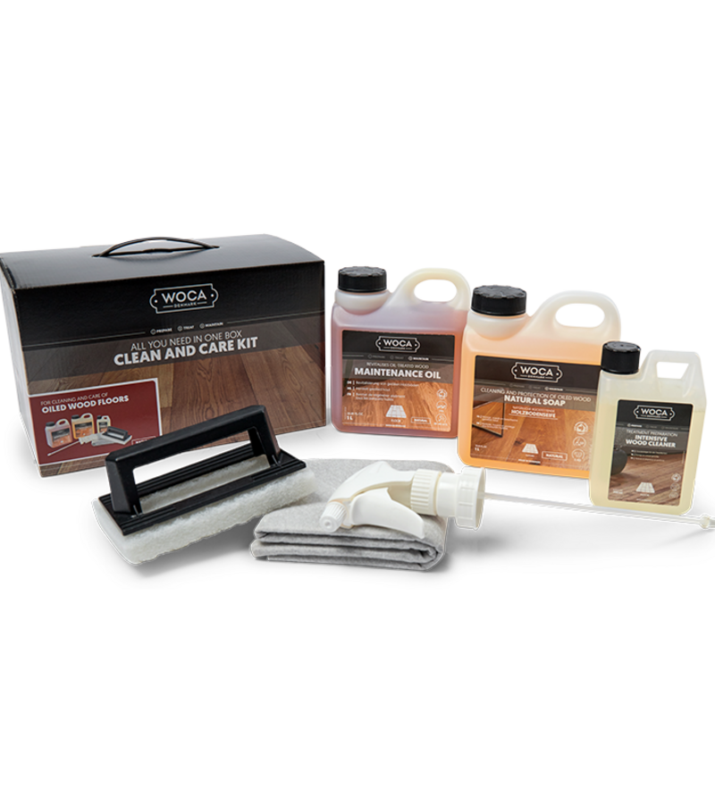 schoonmaak-onderhoud WOCA Maintenance box Naturel