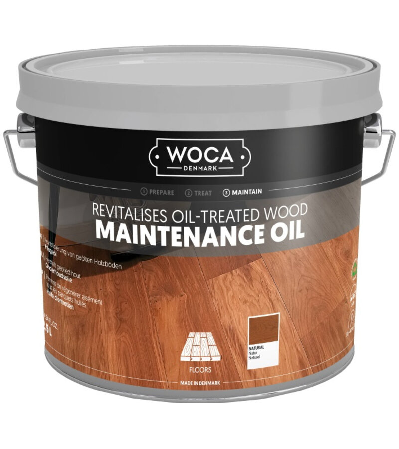 schoonmaak-onderhoud WOCA Onderhoudsolie Naturel 2,5L