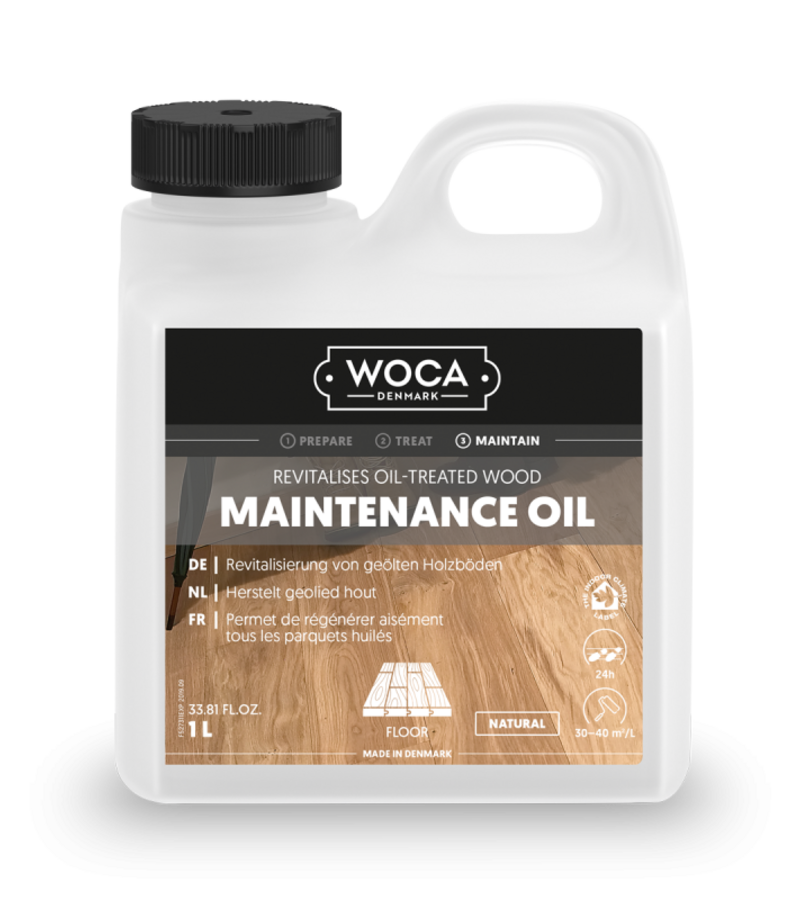 schoonmaak-onderhoud WOCA Onderhoudsolie naturel 1L