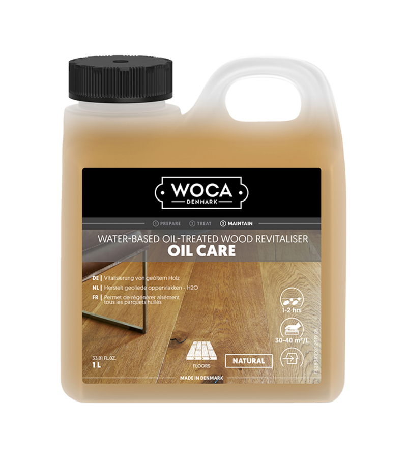 schoonmaak-onderhoud Woca Oil Care Naturel 1 Liter