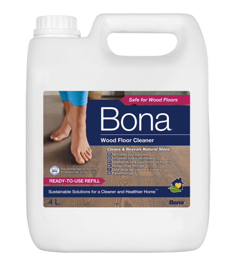 schoonmaak-onderhoud Navulling Bona Houten Vloer Reiniger 4L