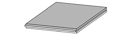 Bamboe large - lange en brede planken