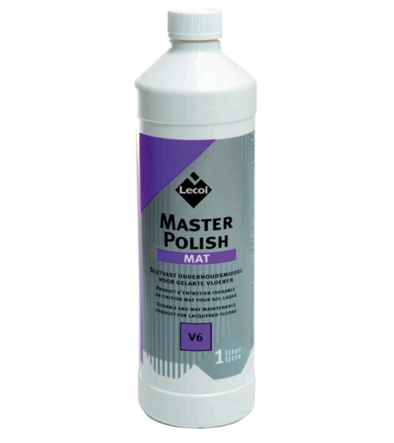 schoonmaak-onderhoud Lecol V6 master polish mat 1l