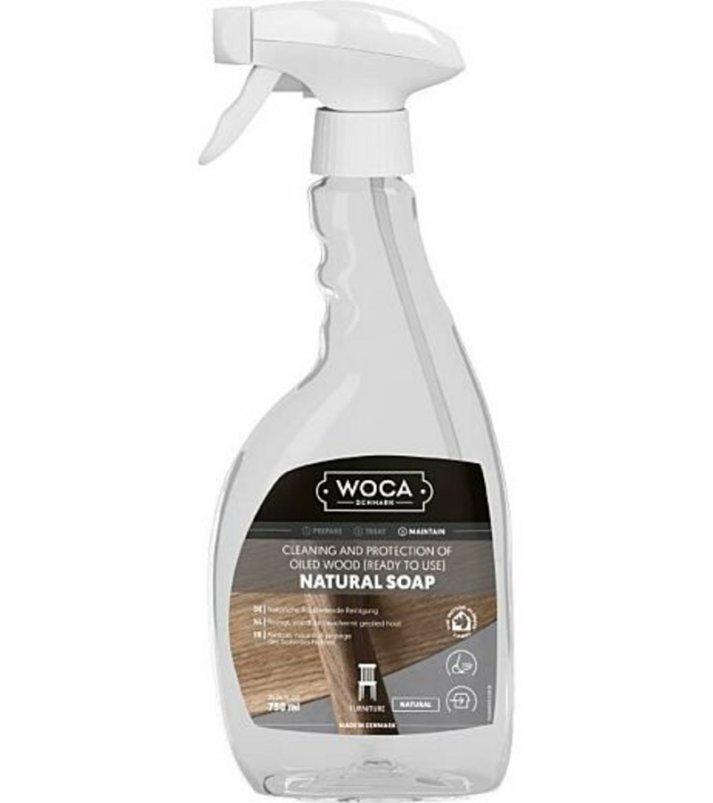 schoonmaak-onderhoud Woca Zeep Naturel Spray 750 ml