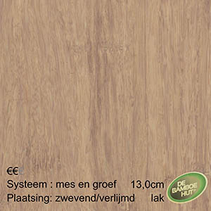 Bamboe Solid medium Sand density gelakt