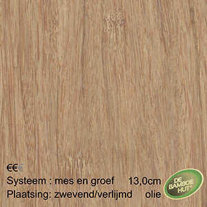 Bamboe Solid medium Sand density geolied