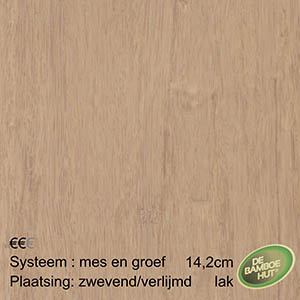Bamboe Solid L Sand density gelakt