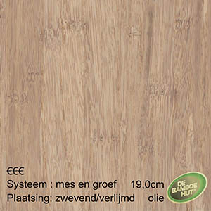 Bamboe Solid medium Sand density geolied