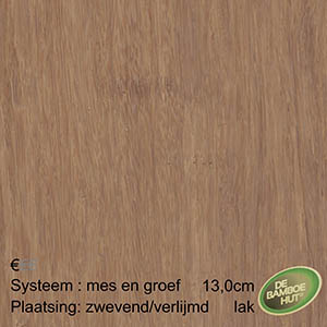 Bamboe Solid M Desert density gelakt